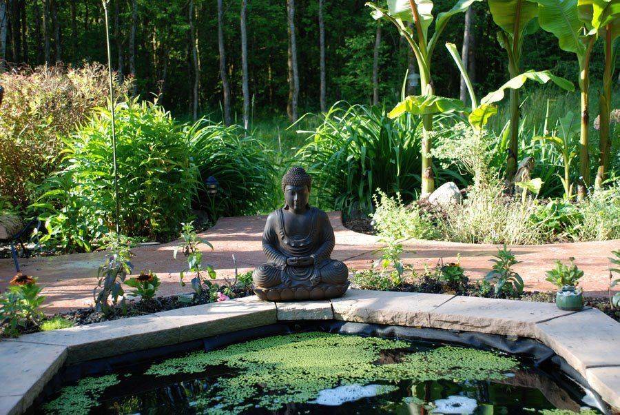 Meditation Garden Pond Design