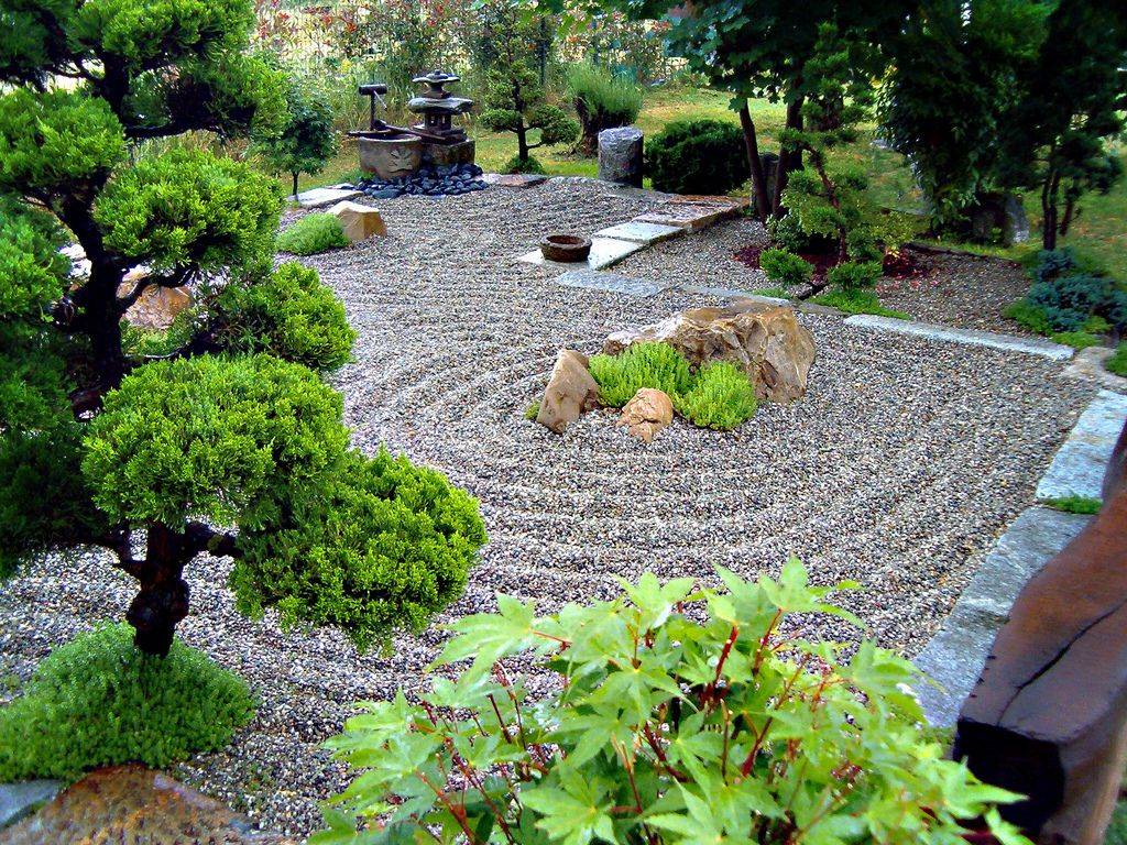 Comfortable And Cool Japanese Zen Gardens Landscape