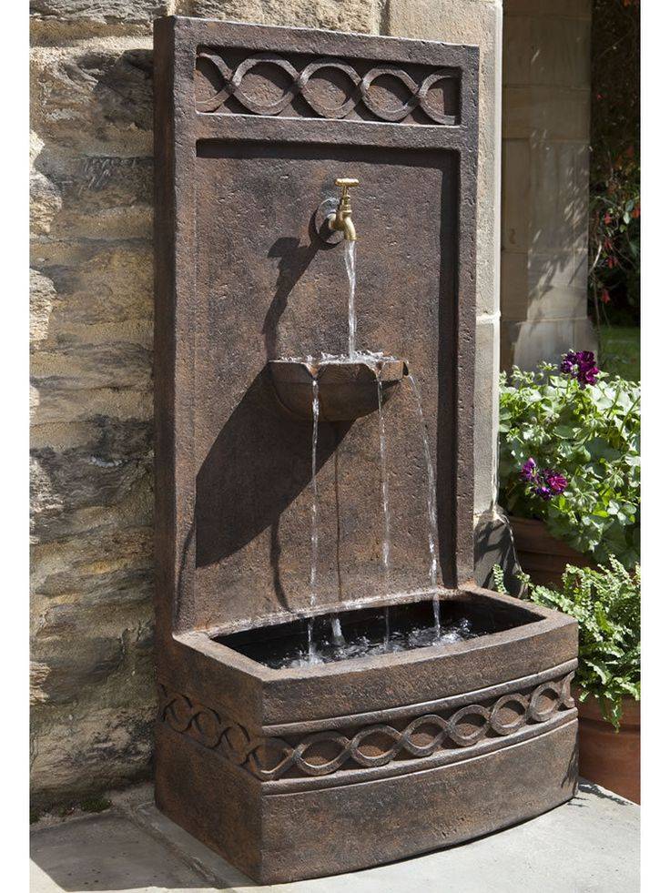 Mosaic Water Feature Wall Ideas