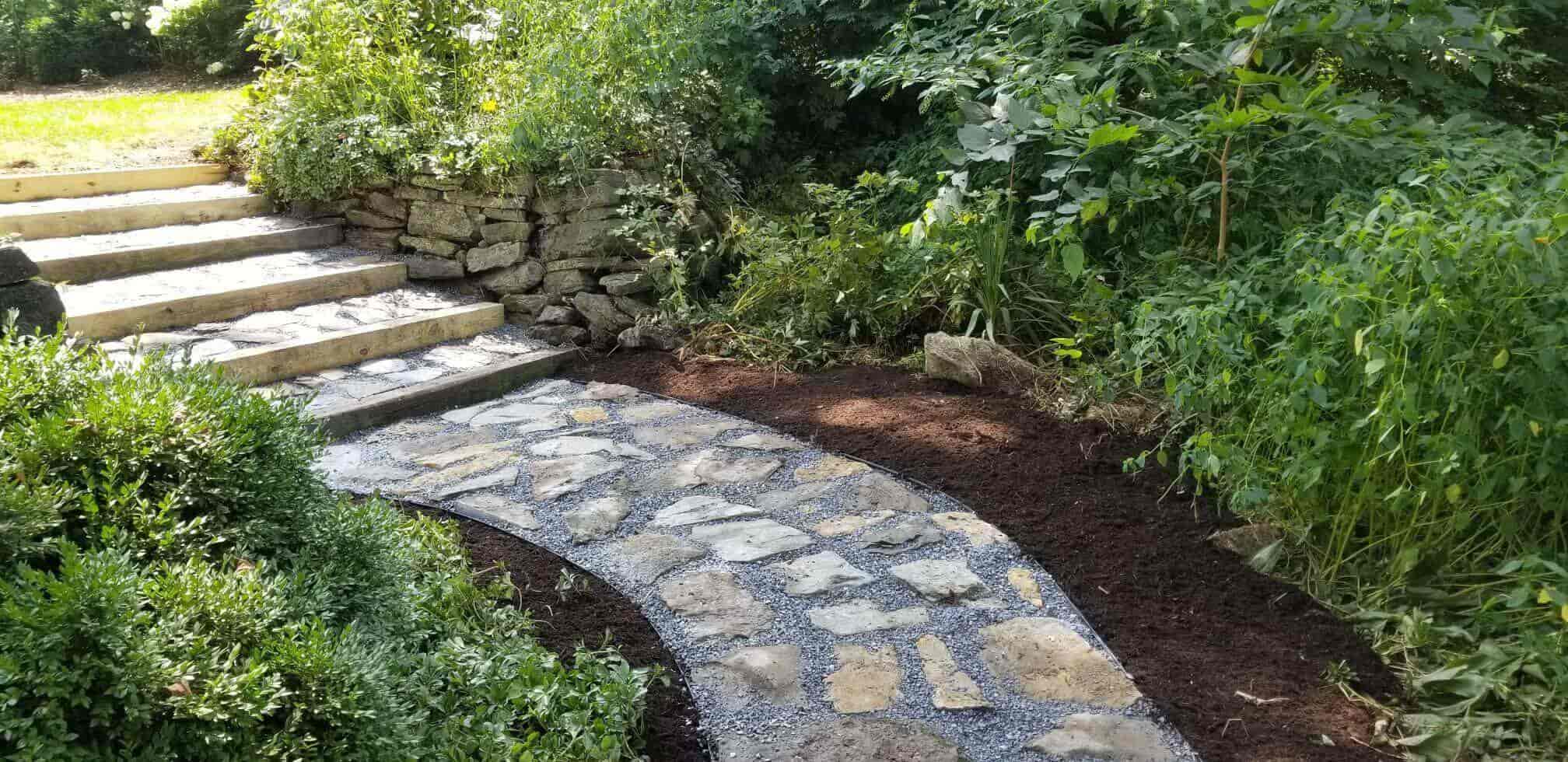 Walkway Paver Walkway Sidewalk Landscaping