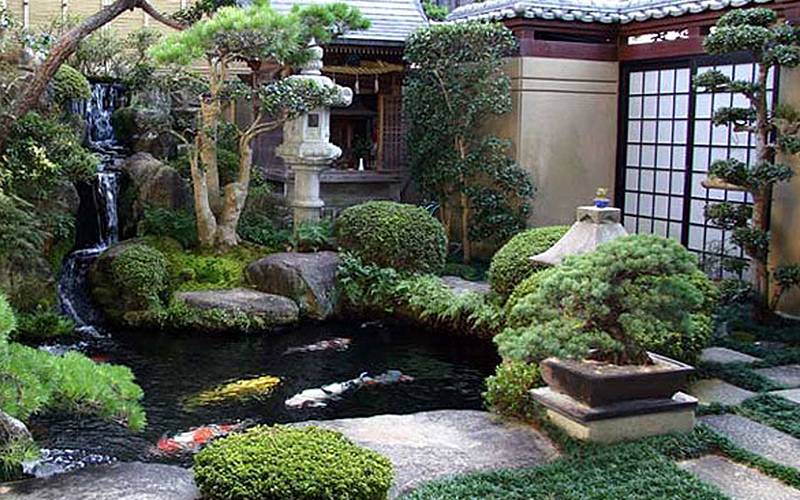 Japanese Garden Water Features