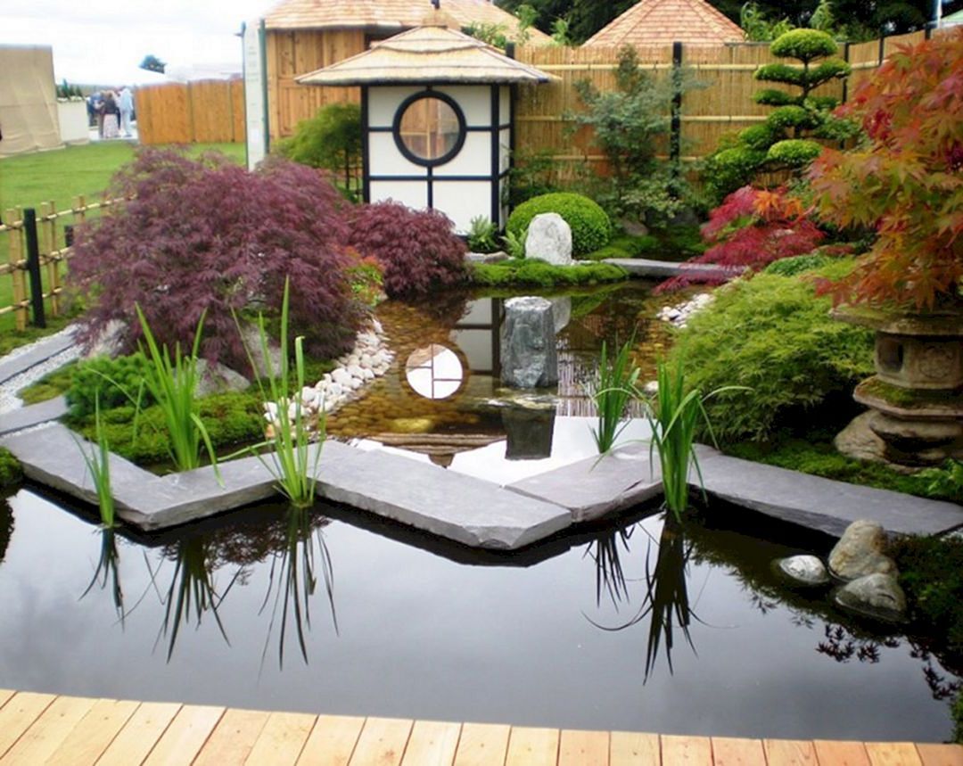 Wonderful Side Yard And Backyard Japanese Garden Design Ideas