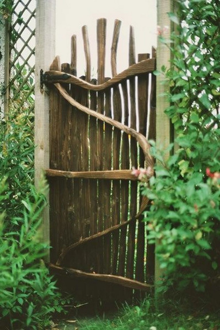 Diy Garden Gates Projects Wooden Garden Gate