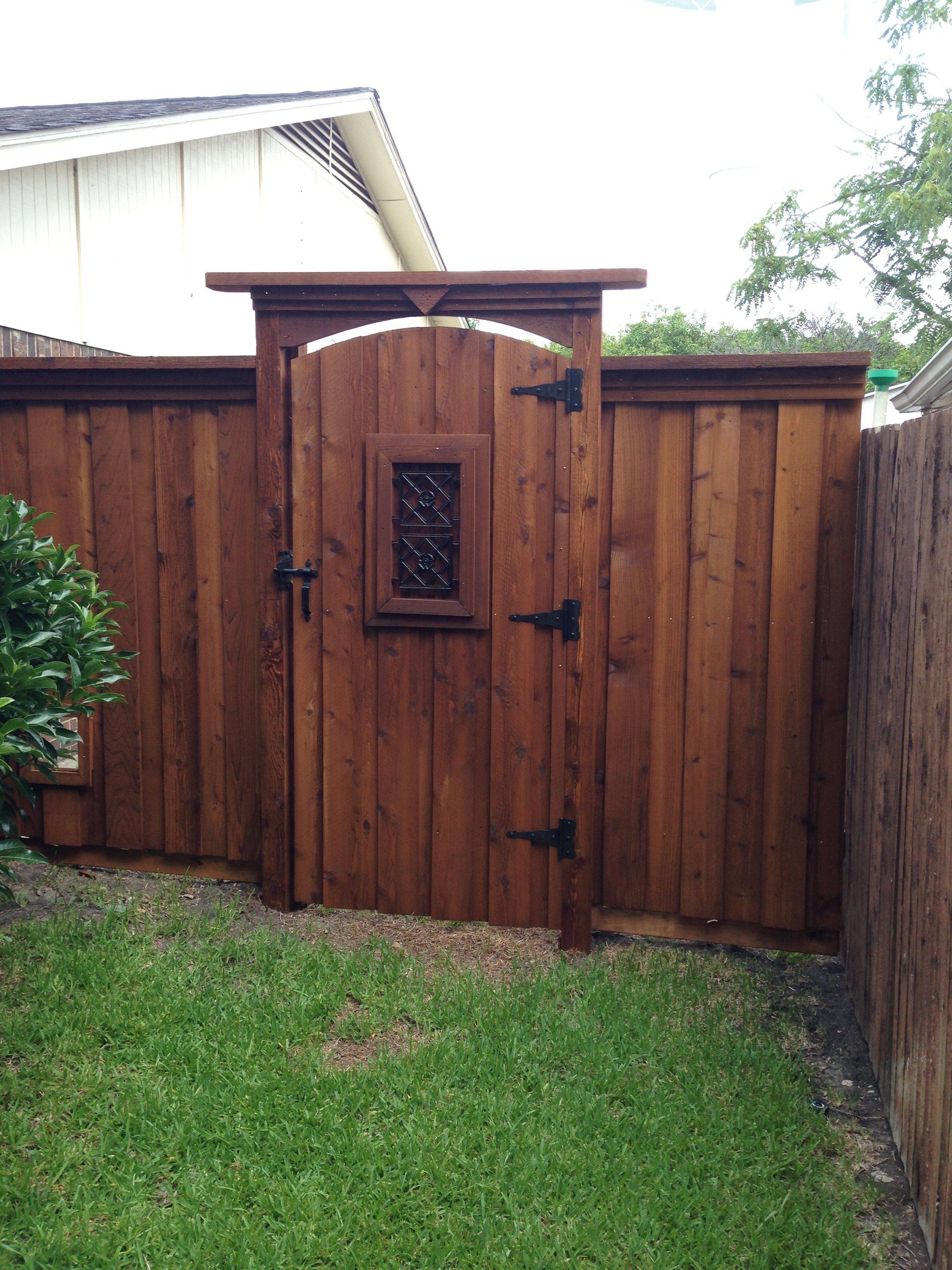 Wood Fence Gate Designs