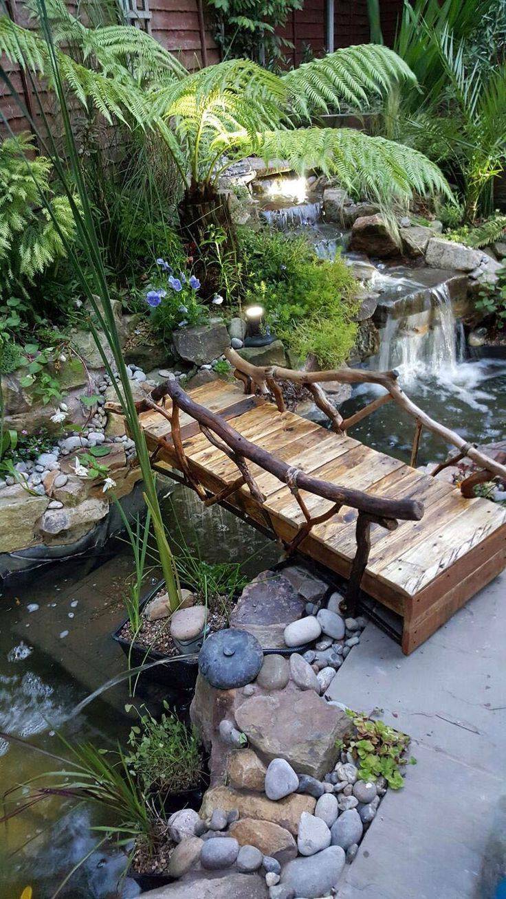 Japanese Garden Waterfall