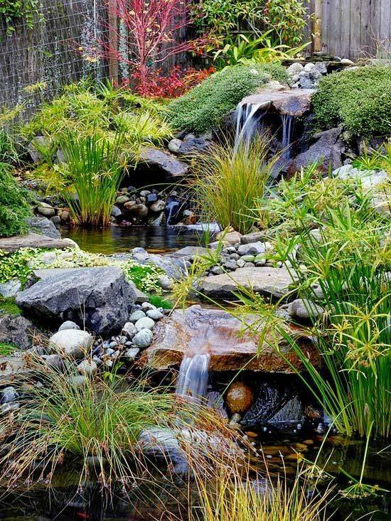 Beautifuljapanesegardenwaterfalls