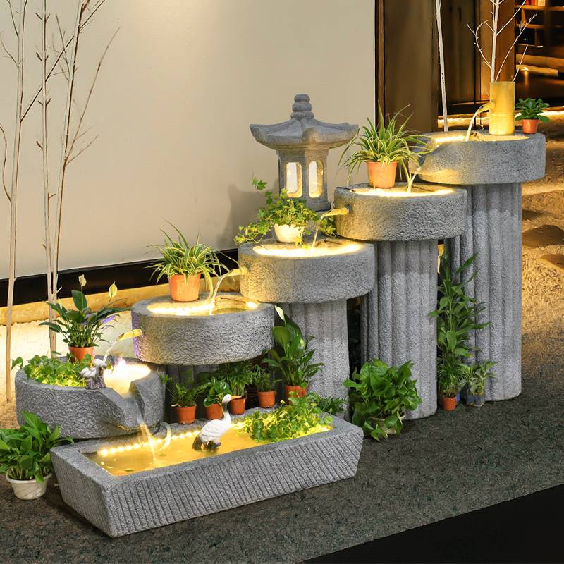 Bamboo And Fountain Hgtv