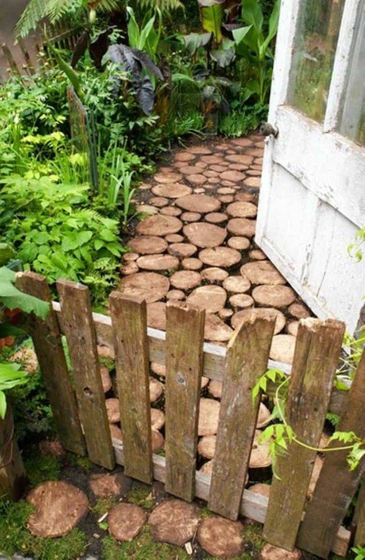 Creative And Clever Garden Path Ideas