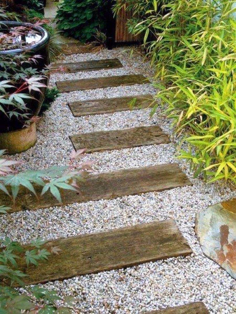 22 Wooden Garden Paths Ideas You Gonna Love SharonSable