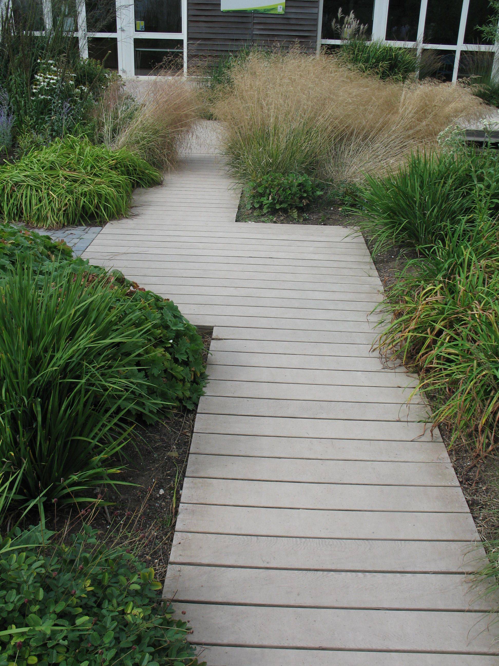 Simple And Affordable Wooden Garden Path Inspirations