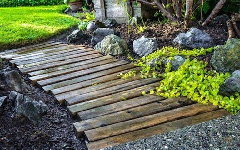 Really Clever Diy Garden Path Ideas