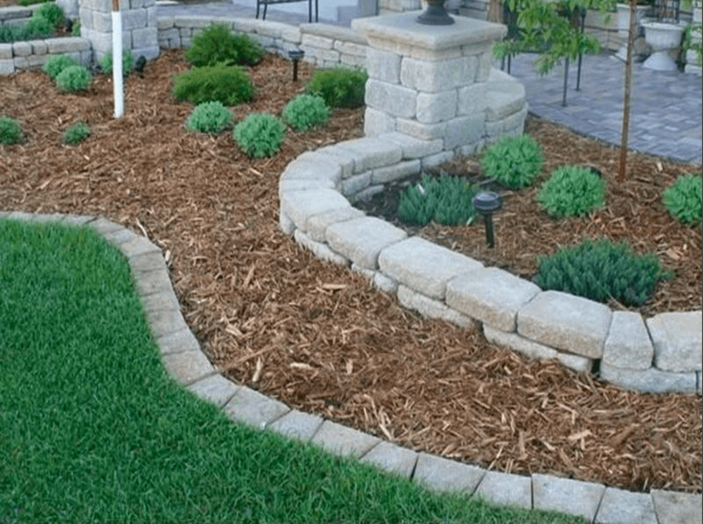 Flexible Natural Lawn Landscape Border Edging Ideas House