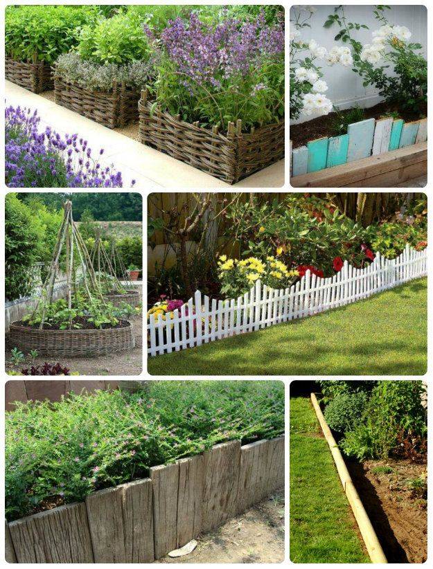15 DIY Wood Garden Edging Ideas To Try This Year SharonSable