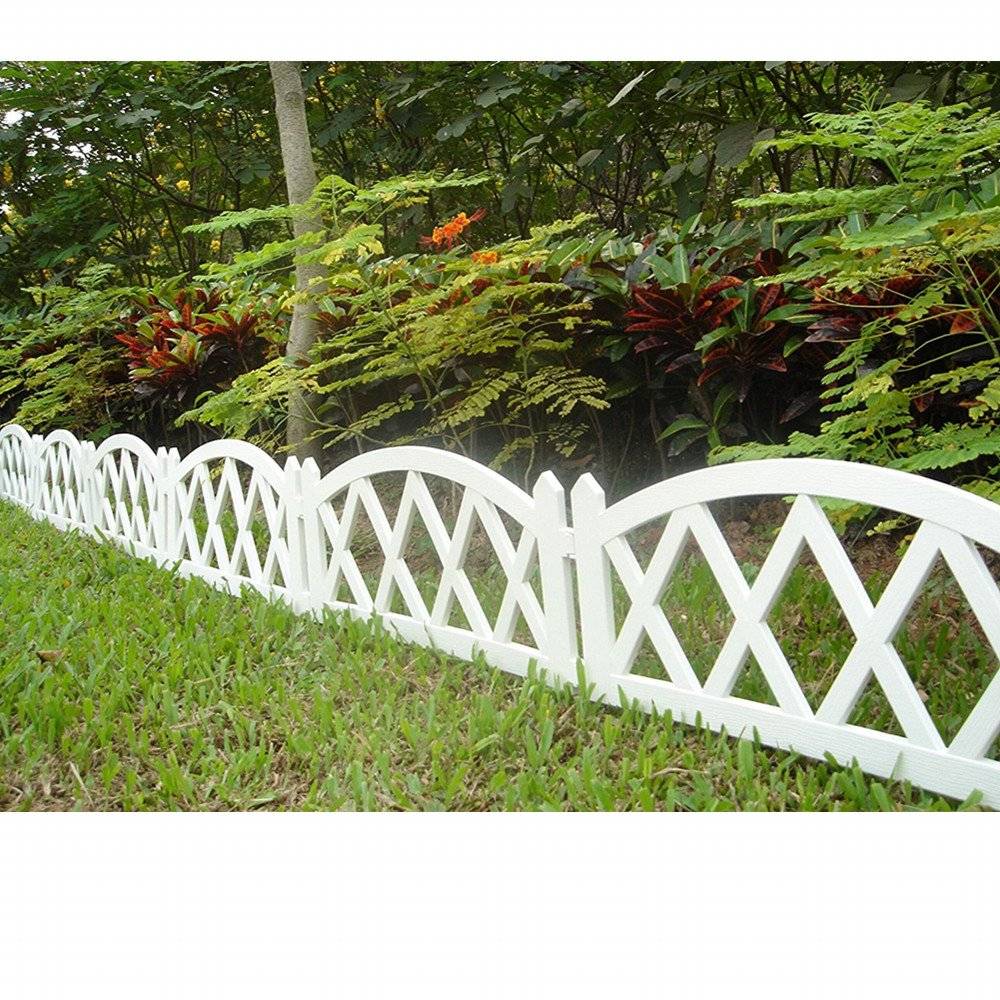 In X Ft Decorative Garden Fence Rustproof Landscape Wire Border