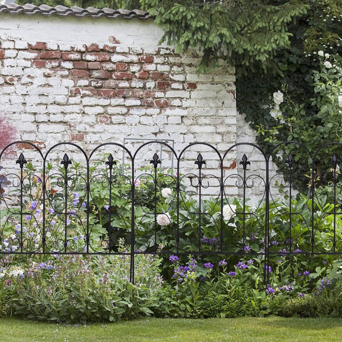 Small Decorative Vegetable Garden Border Fence X Modern Depot