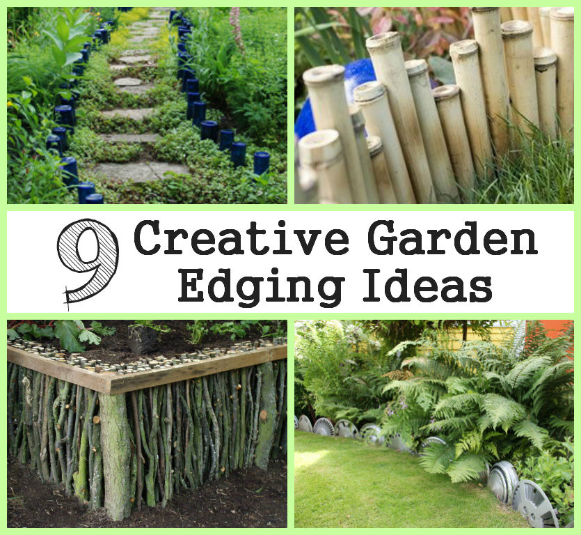 Creative Cheap Garden Edging Ideas