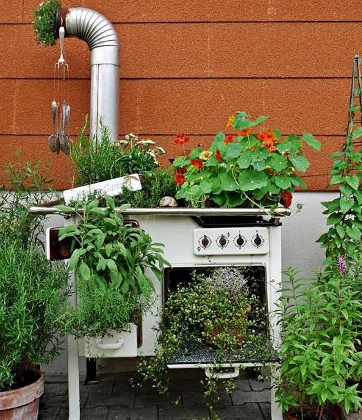 Pinterest Garden Junk Ideas