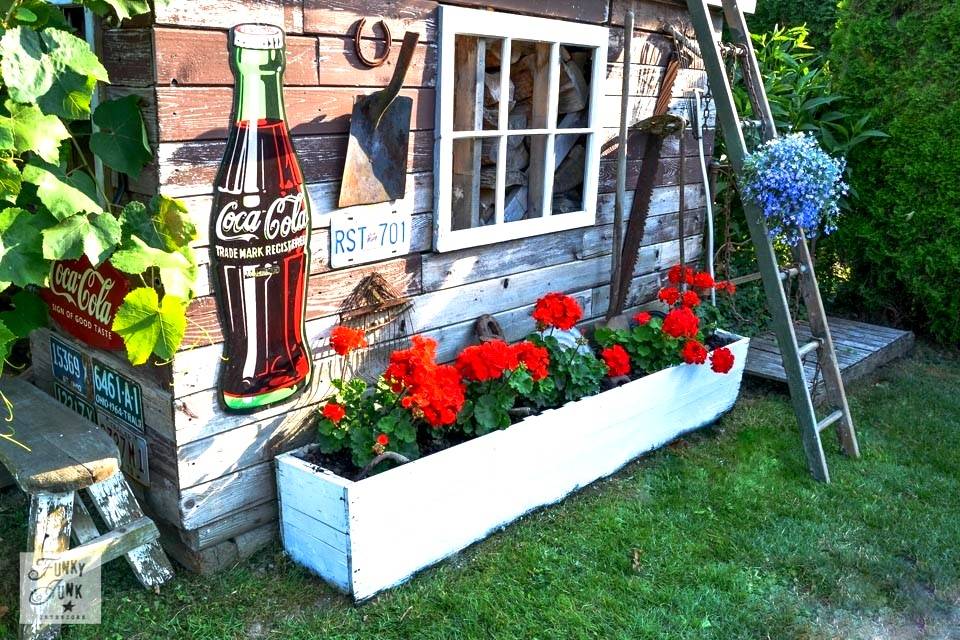 A Fun And Funky Garden Shed