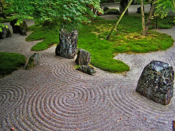 A Japanese Zen Garden