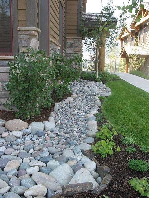 Beautiful Front Yard Rock Garden Landscaping Ideas