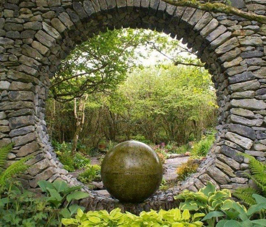 Stone Moon Gate Ideas