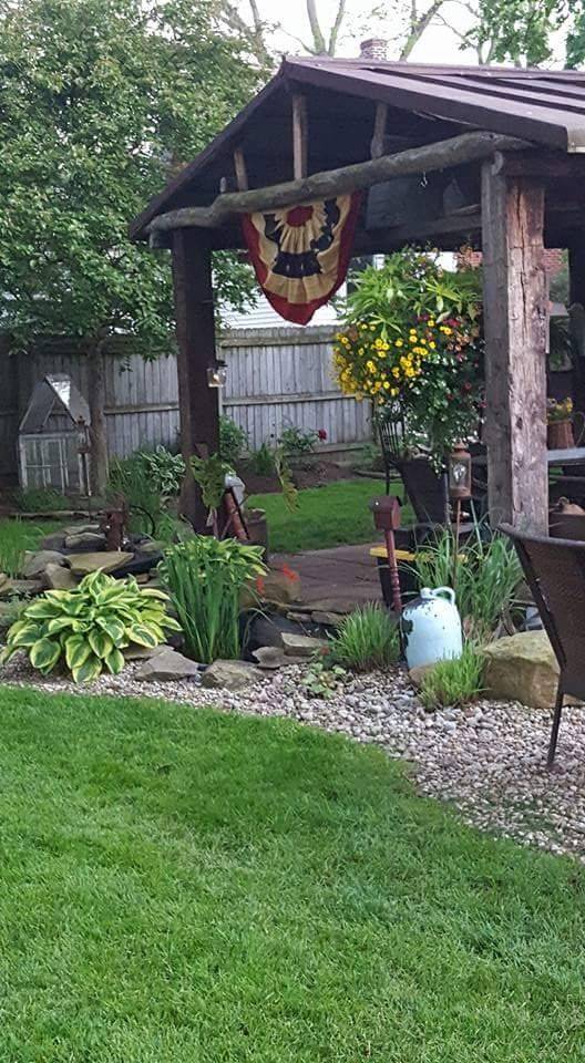 Rustic Country Garden