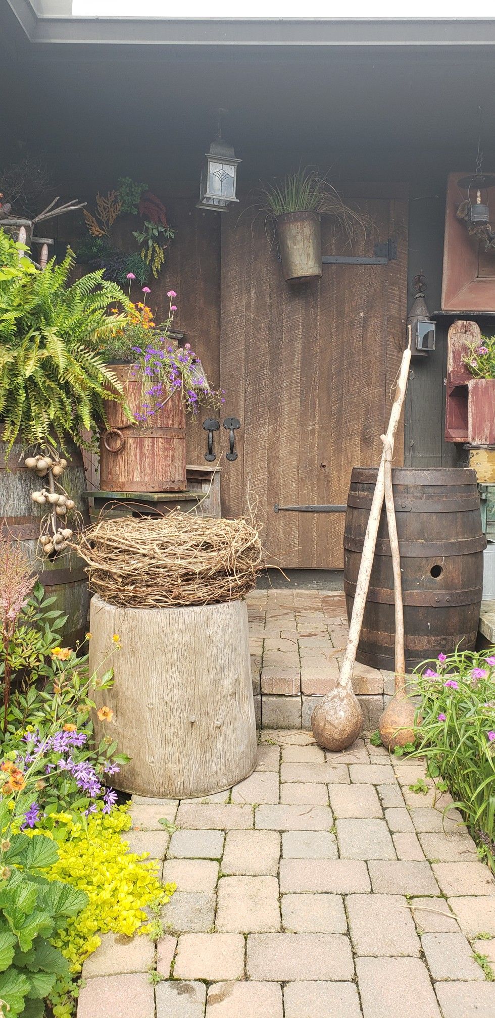 Primitive Passion Decorating Garden Shed Expansion Started Over The