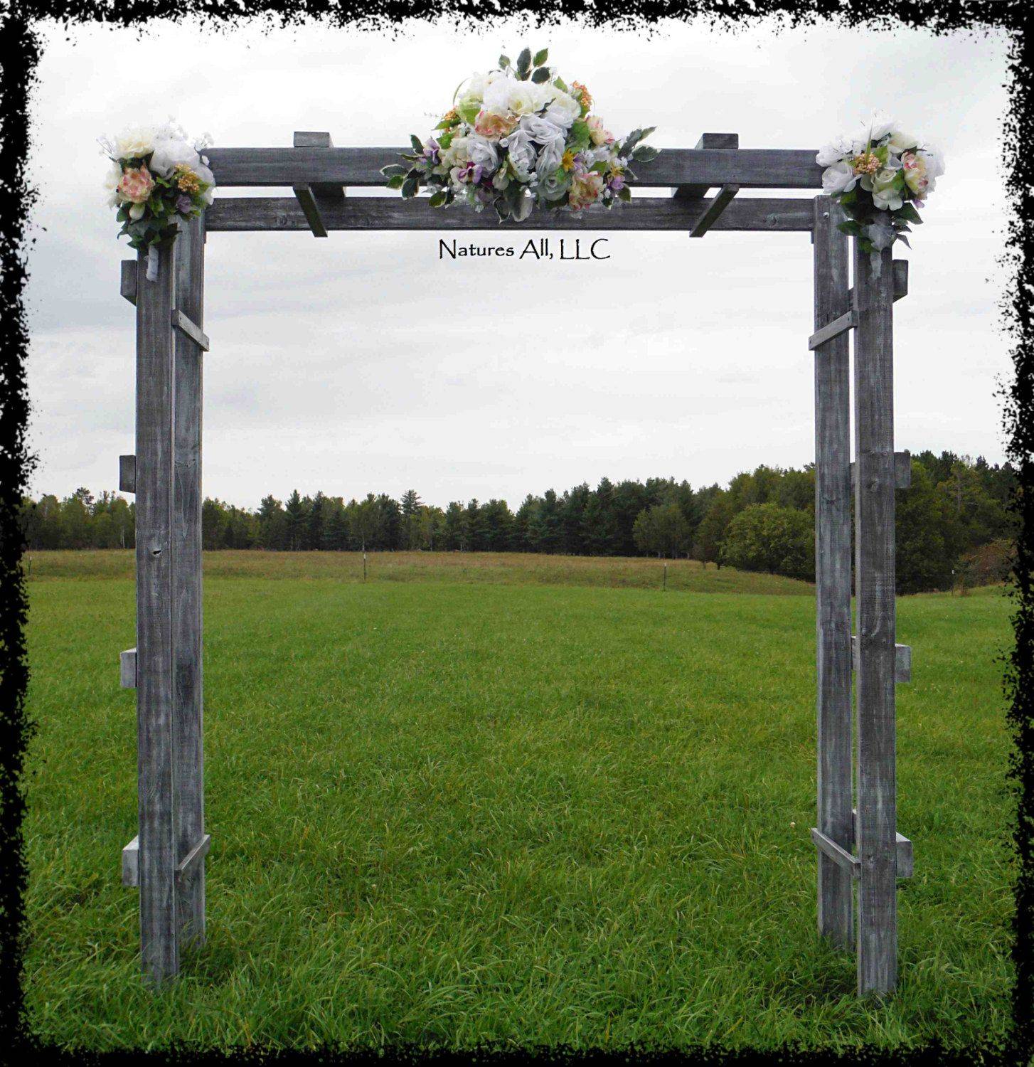 Rustic Wedding Arbors