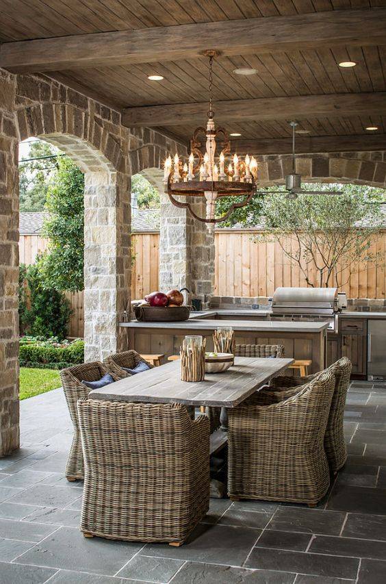 Incredible Rustic Patio Designs