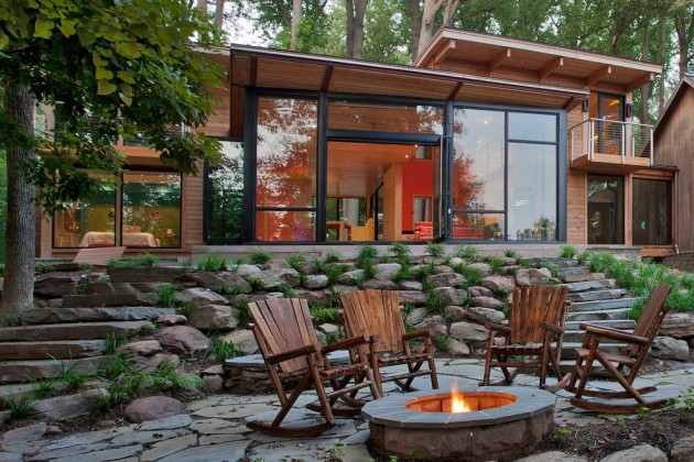Cozy Rustic Patio Designs