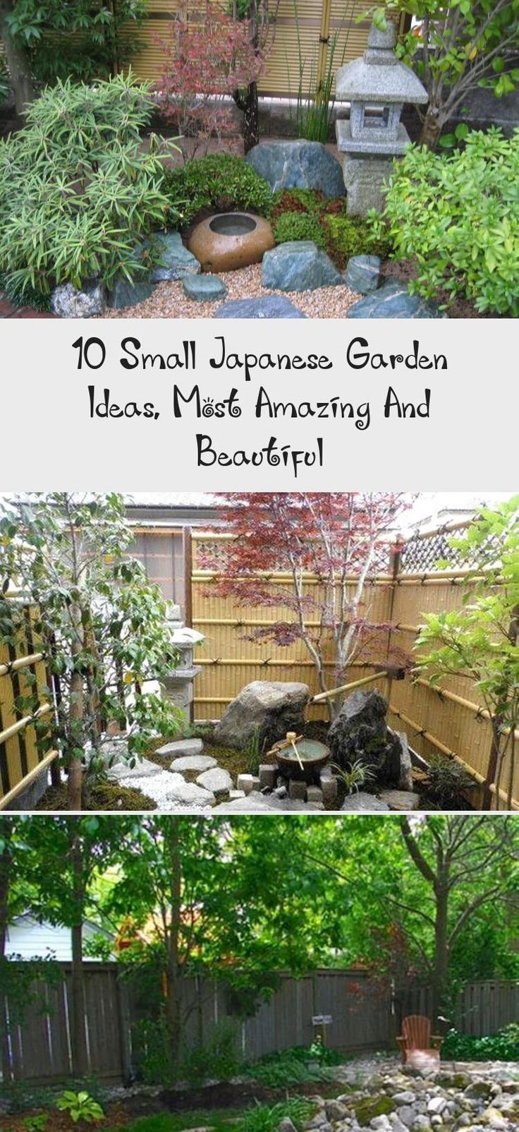 Small Japanese Gardens