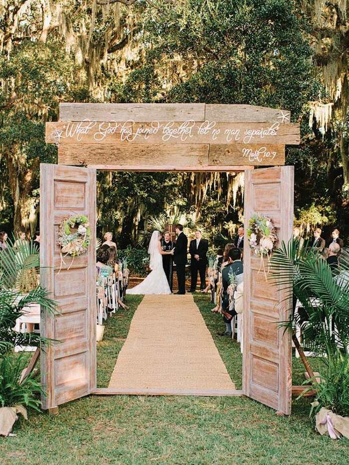 Pink Rustic Garden Inspired