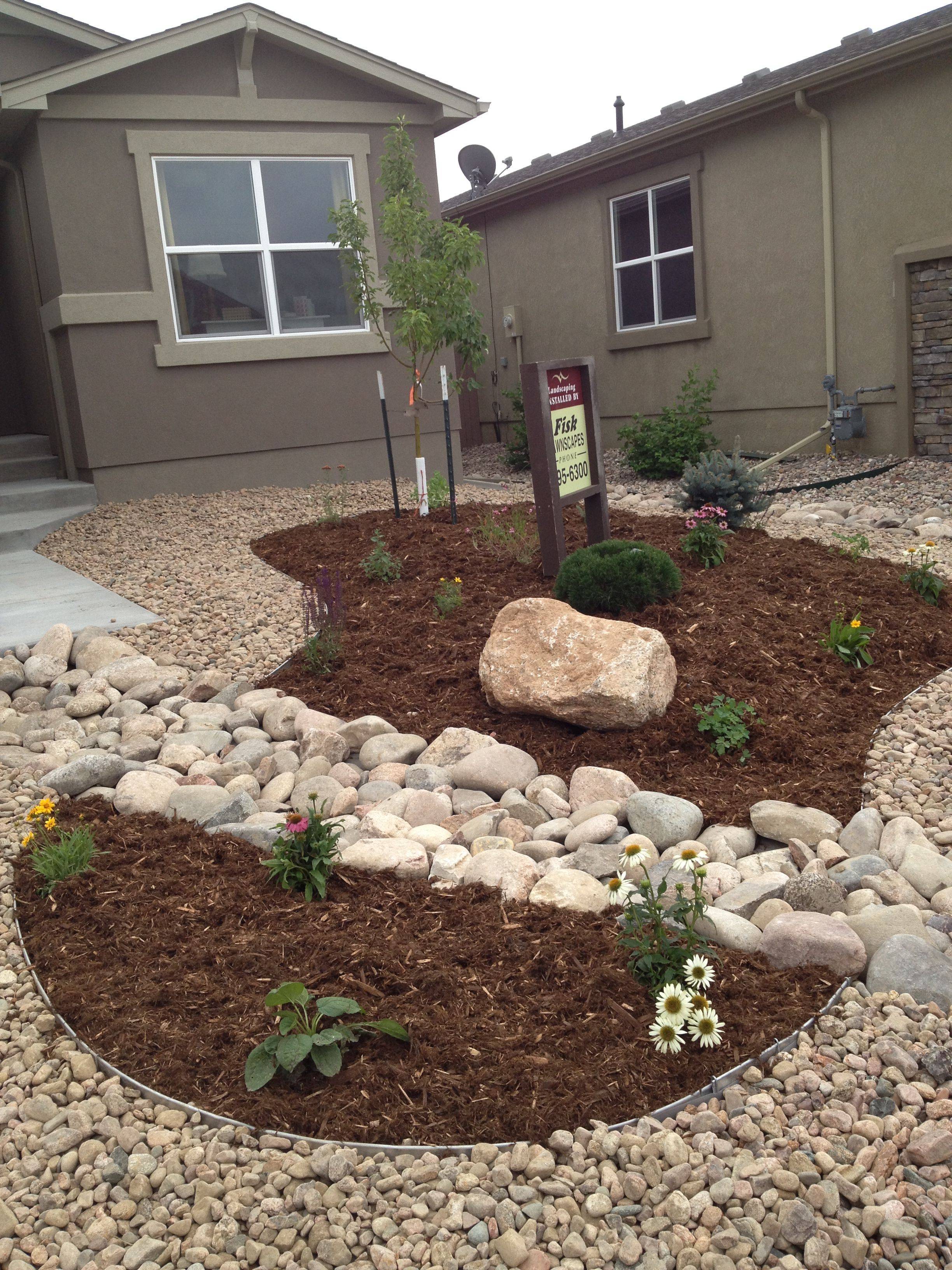 Beautiful Front Yard Rock Garden Landscaping Ideas Page
