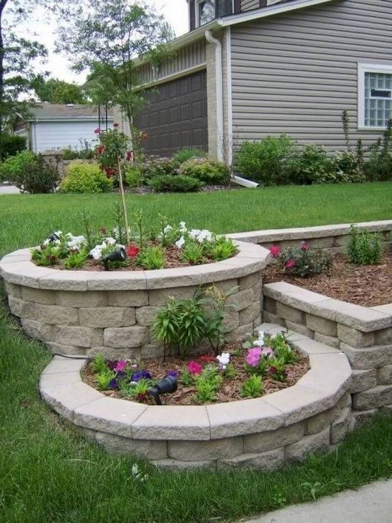 Marvelous Rock Garden Ideas Backyard Front Yard