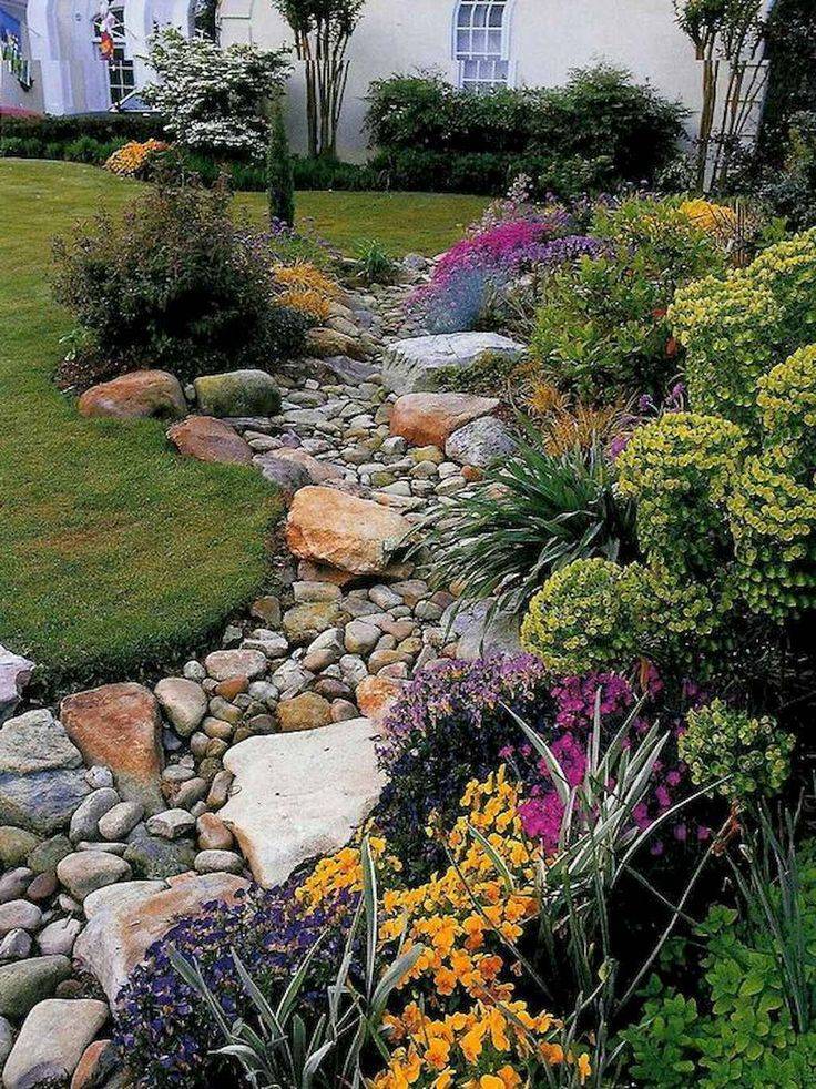 Beautiful Front Yard Rock Garden Landscaping Ideas Page