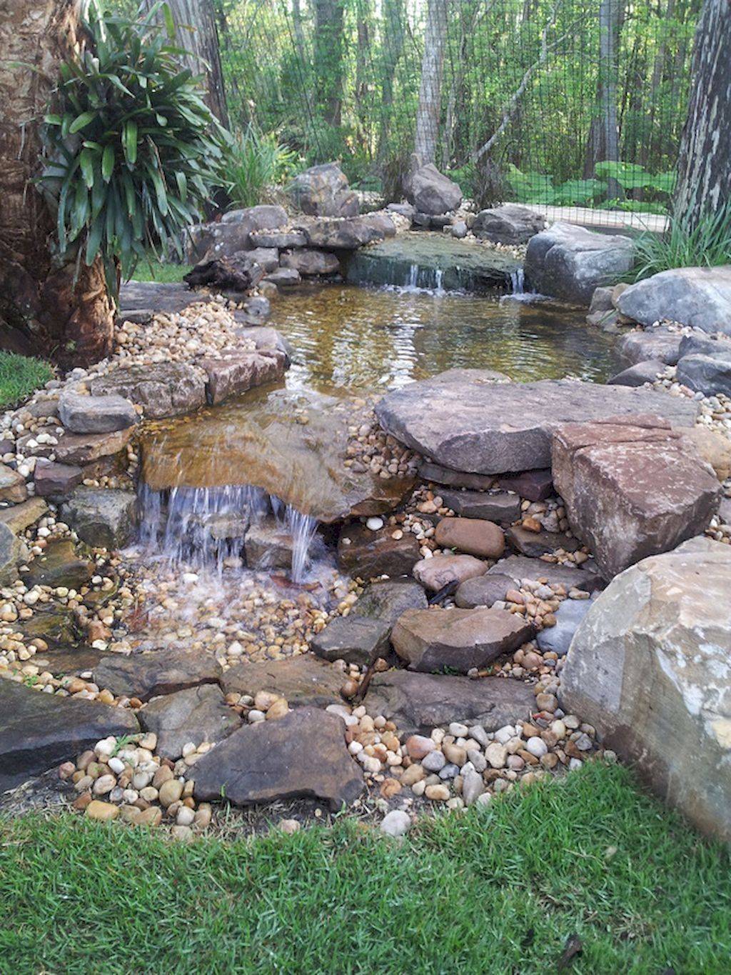 Stunning Backyard Ponds Ideas