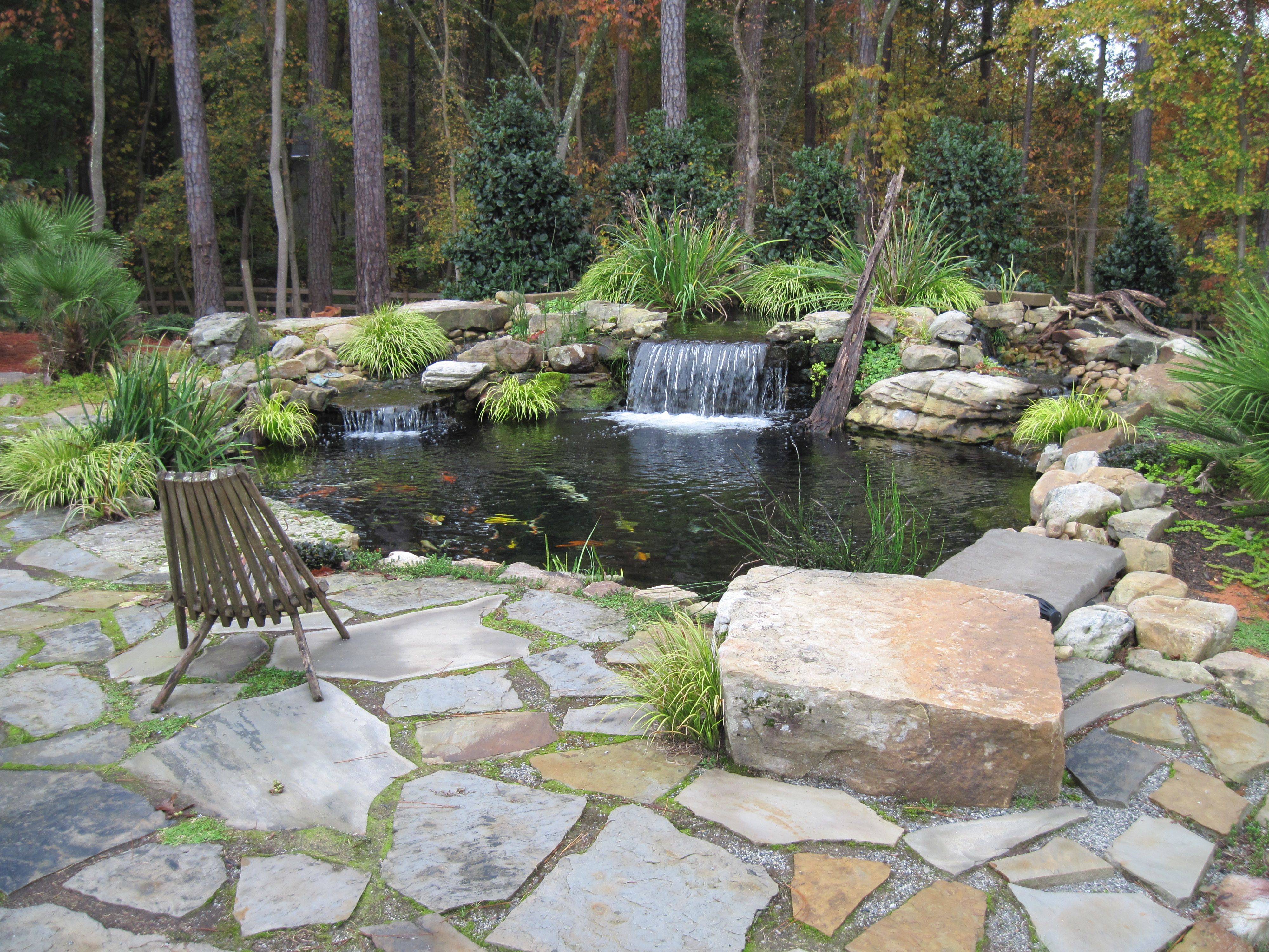 22 Garden Pond Edging Ideas You Must Look SharonSable