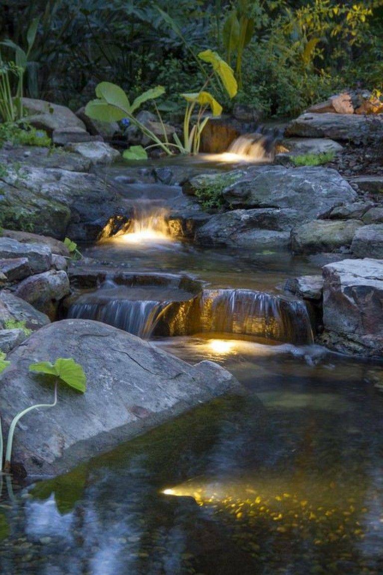 Diy Garden Pond Waterfall Ideas Group Home Decor