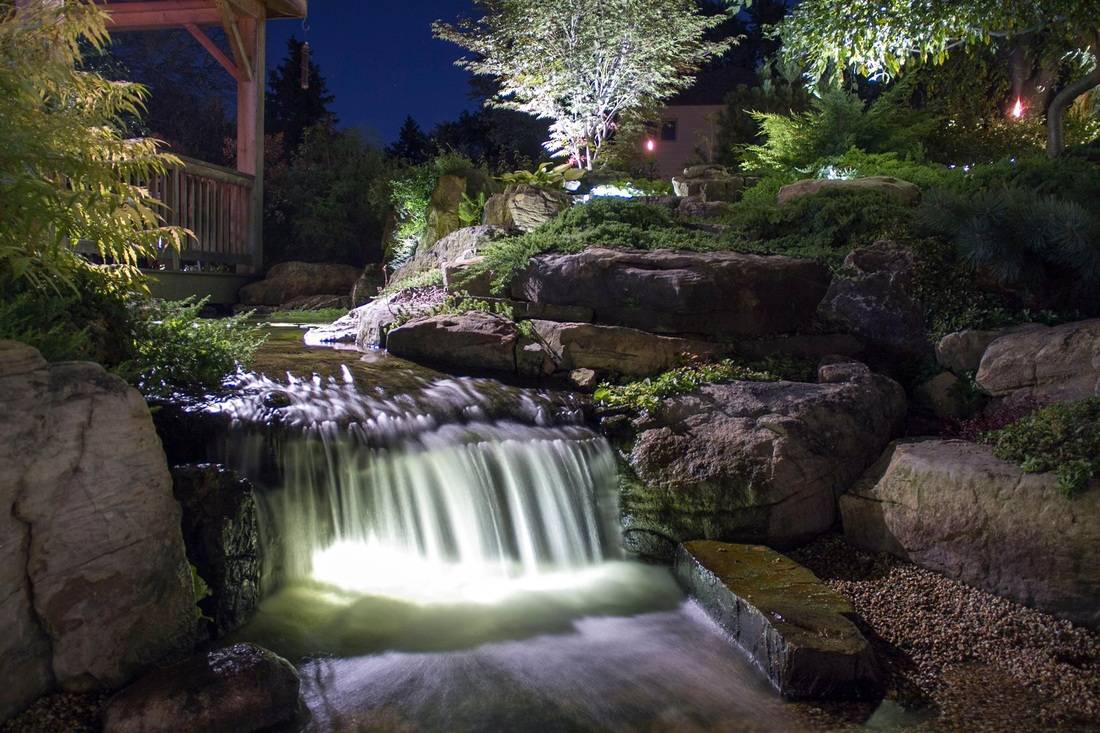 Backyard Garden Waterfalls