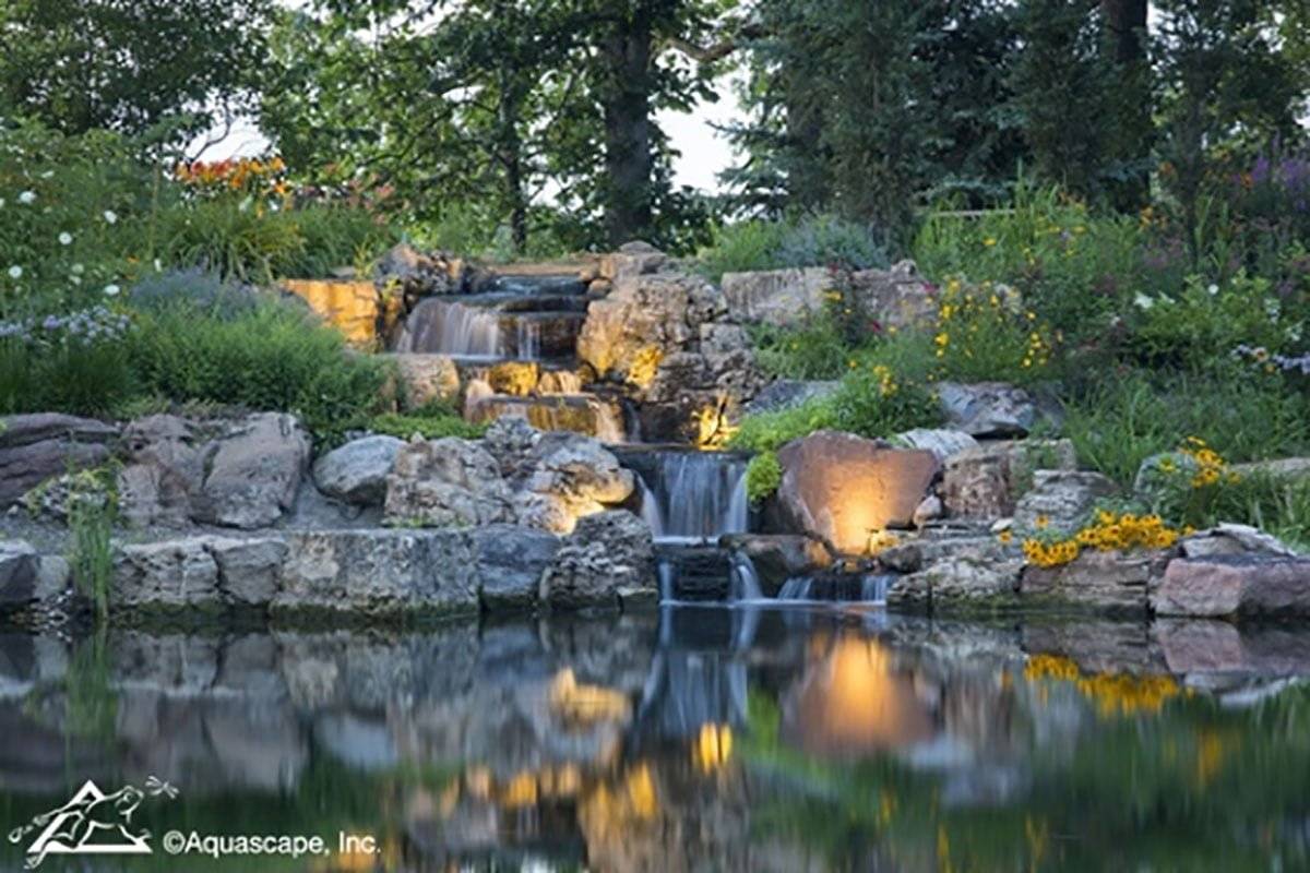 Lovely Backyard Waterfall And Pond Landscaping Ideas Page