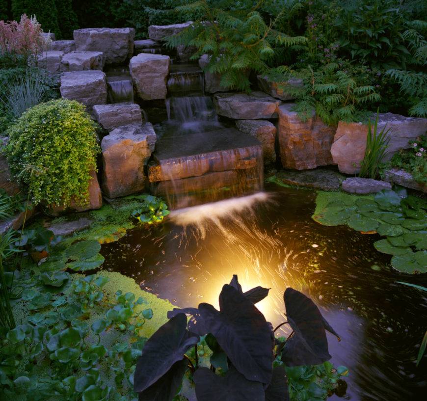 Underwater Landscape Lighting Ce Pontz Sons Landscape Contractors