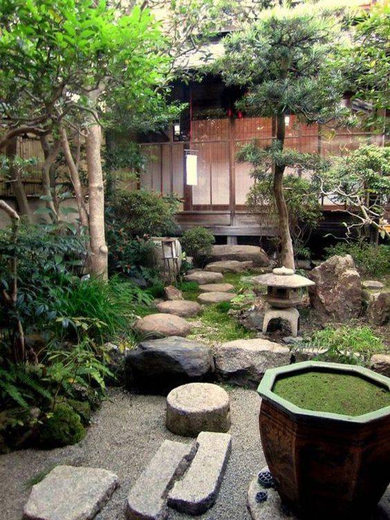 Japanese Courtyard Garden Pattaya Thai Garden Design