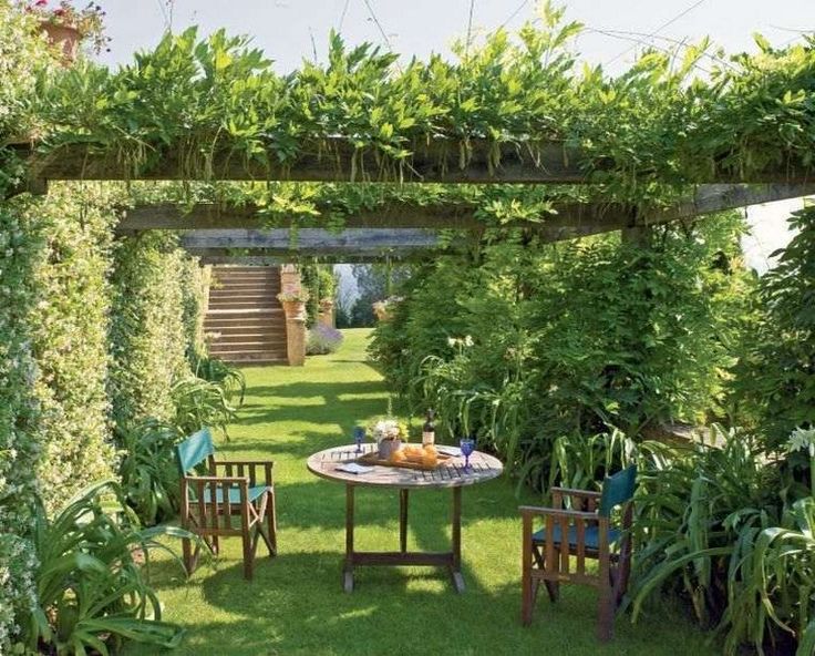 Nice Tuscan Style Garden Patio