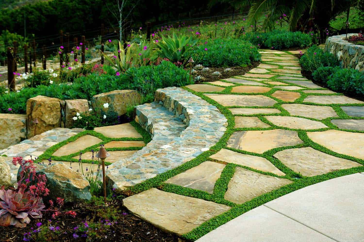 Dreamy Stone Diy Garden Paths