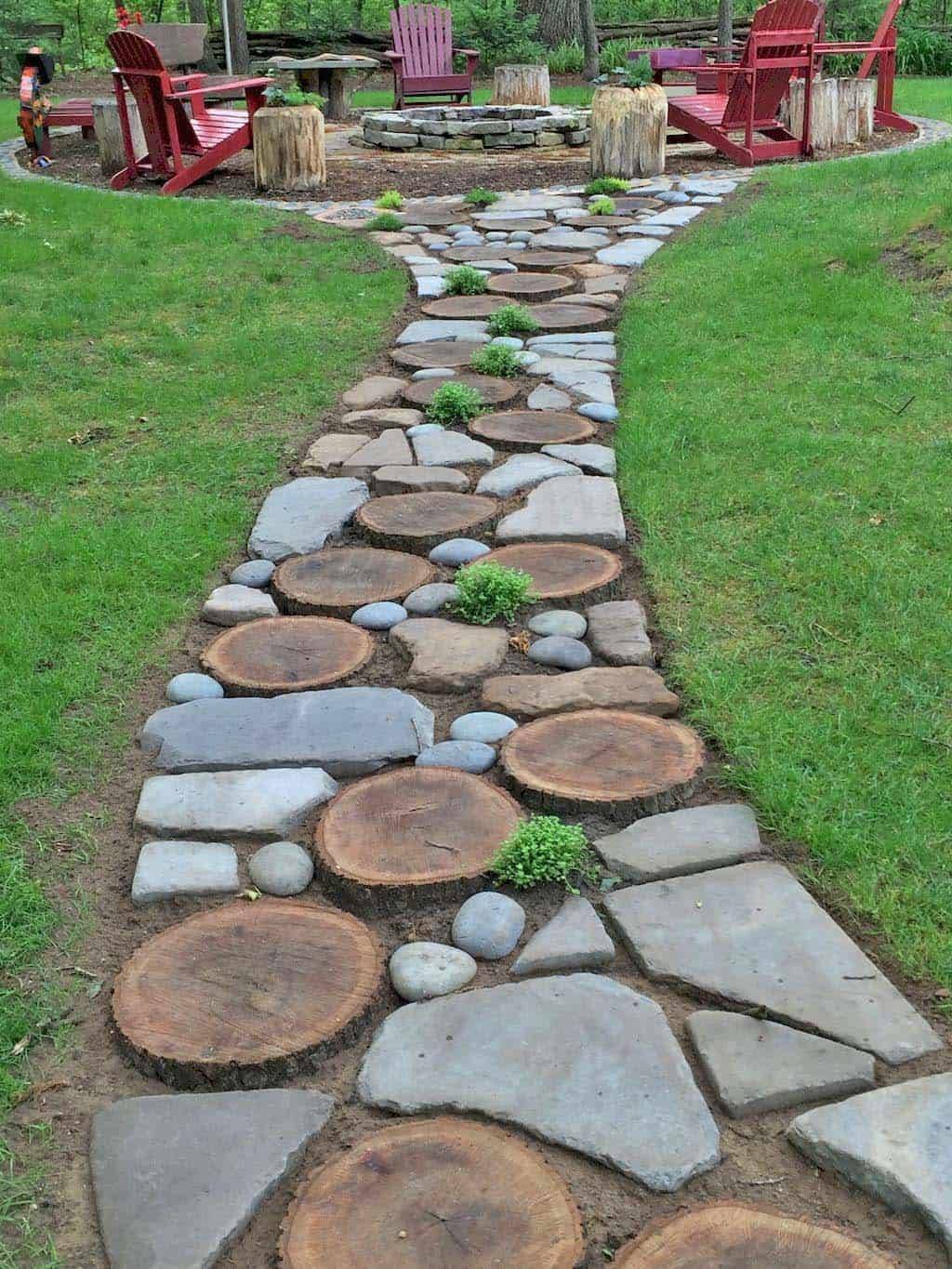 Stunning Stepping Stone Walkways