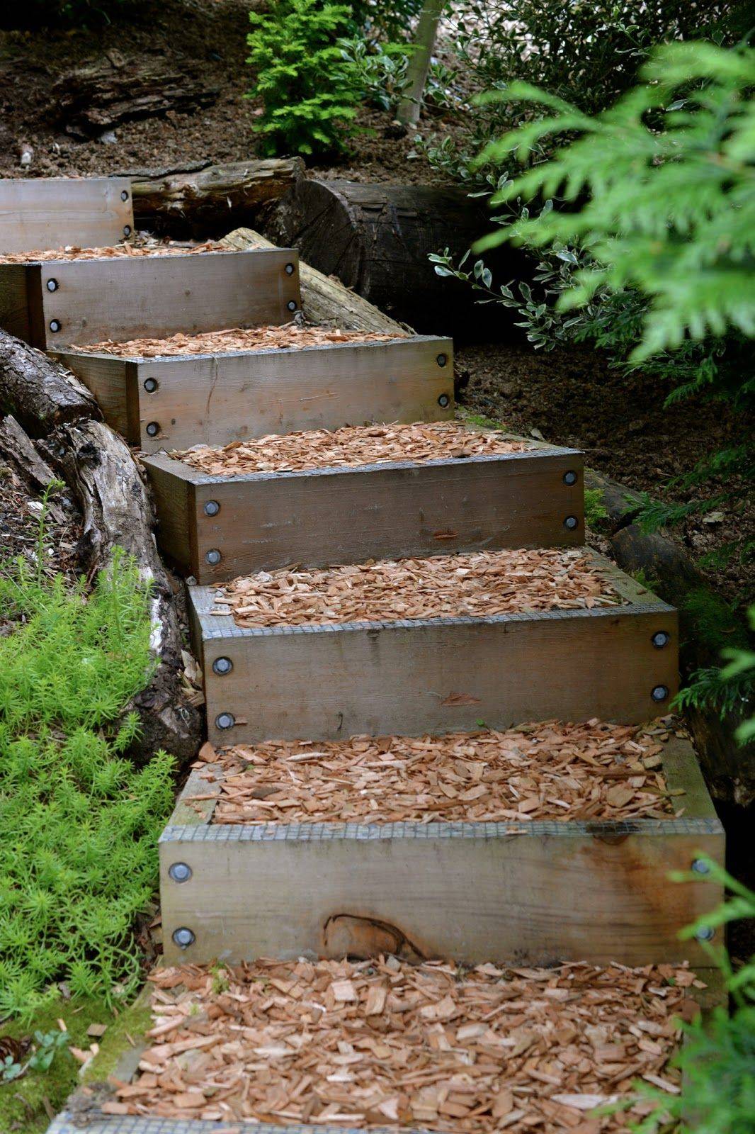 Creative Garden Stair Ideas