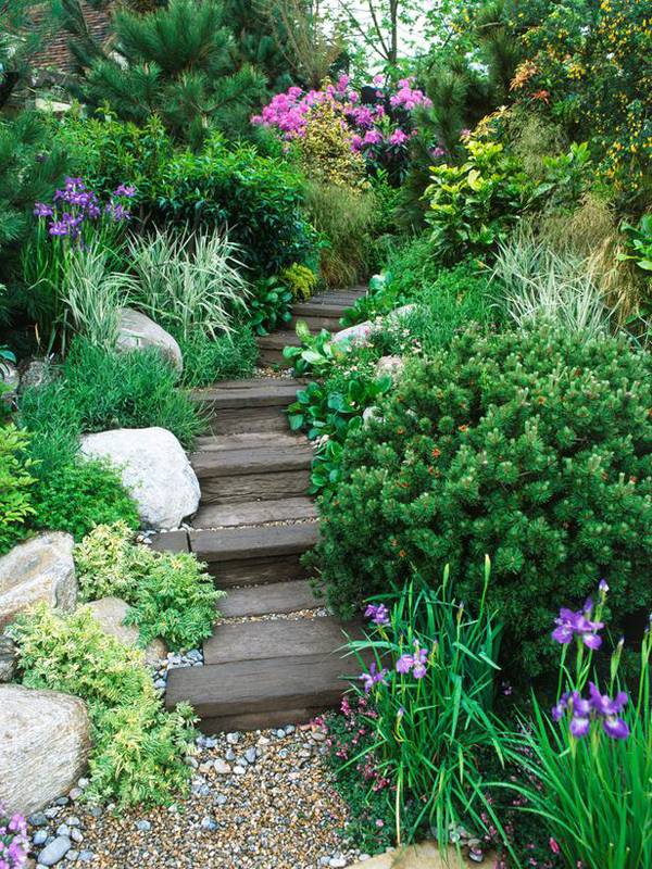 Cool Garden Stair Ideas