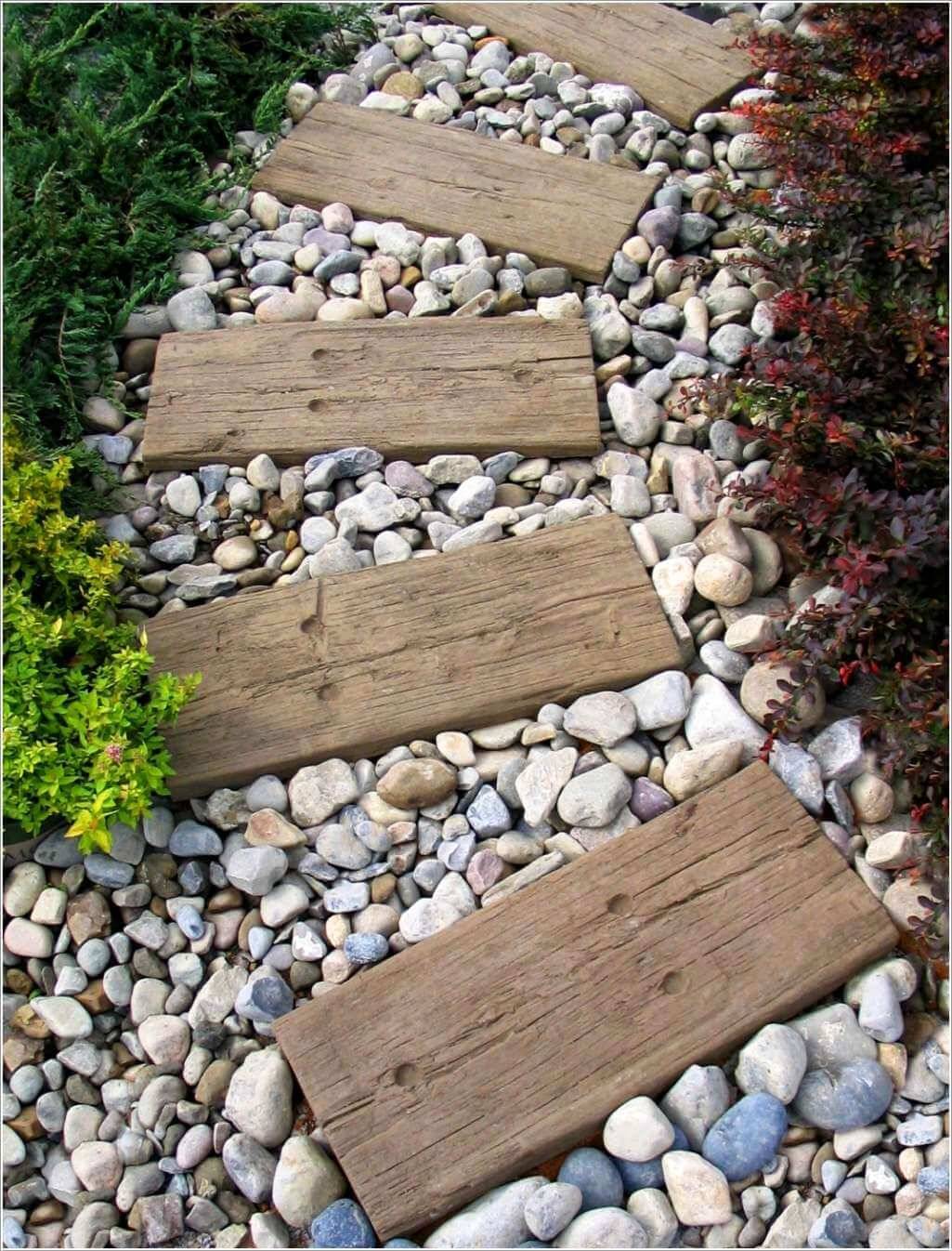 Garden Stepping Stone Design