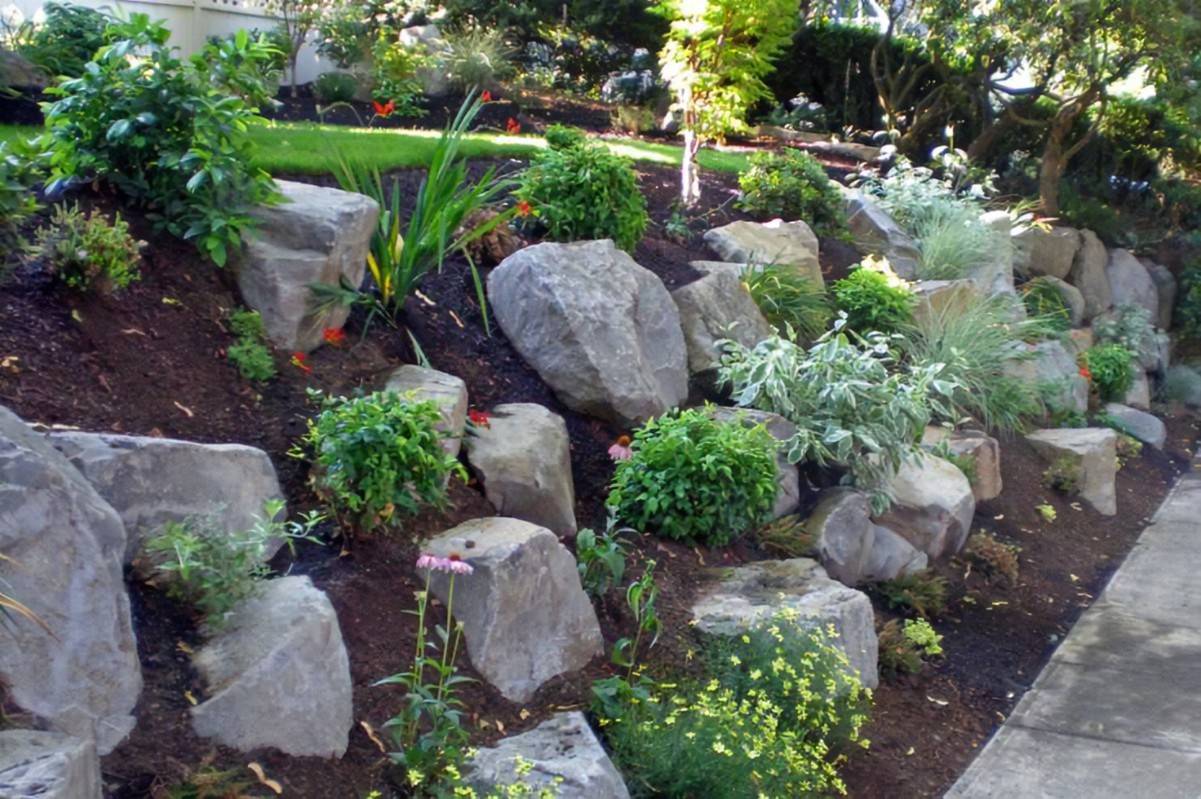 Backyard Slope Landscaping Ideas