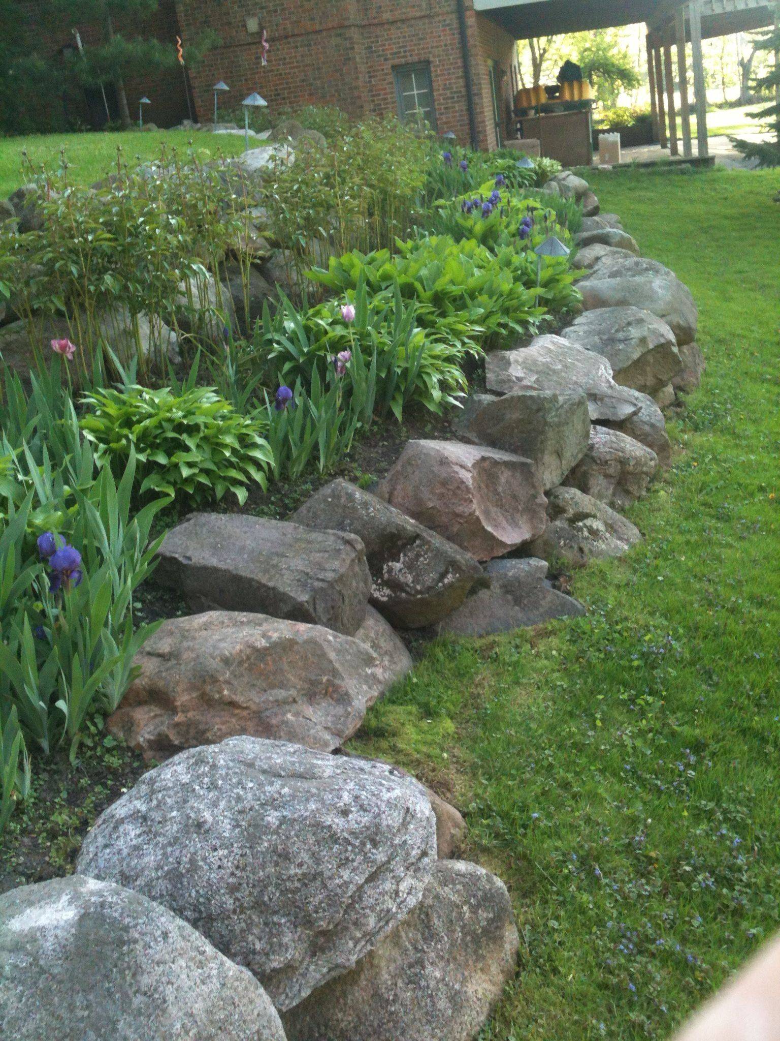 Excellent No Cost Rock Garden Slope